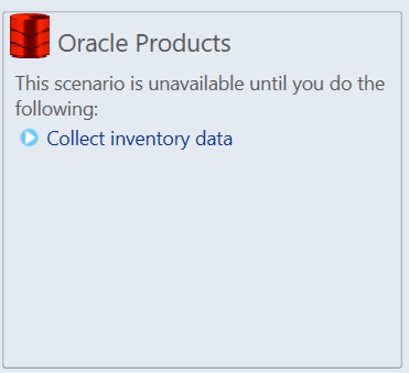 Envanter ve Değerlendirme Sihirbazı'ndaki 'Envanter verilerini topla' bağlantısının ekran görüntüsü.