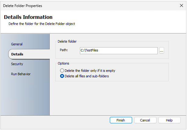 Silici klasörü özelliklerini gösteren ekran görüntüsü.