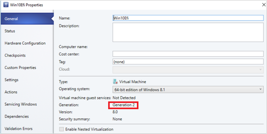 2. nesil vm dönüştürmenin ekran görüntüsü.