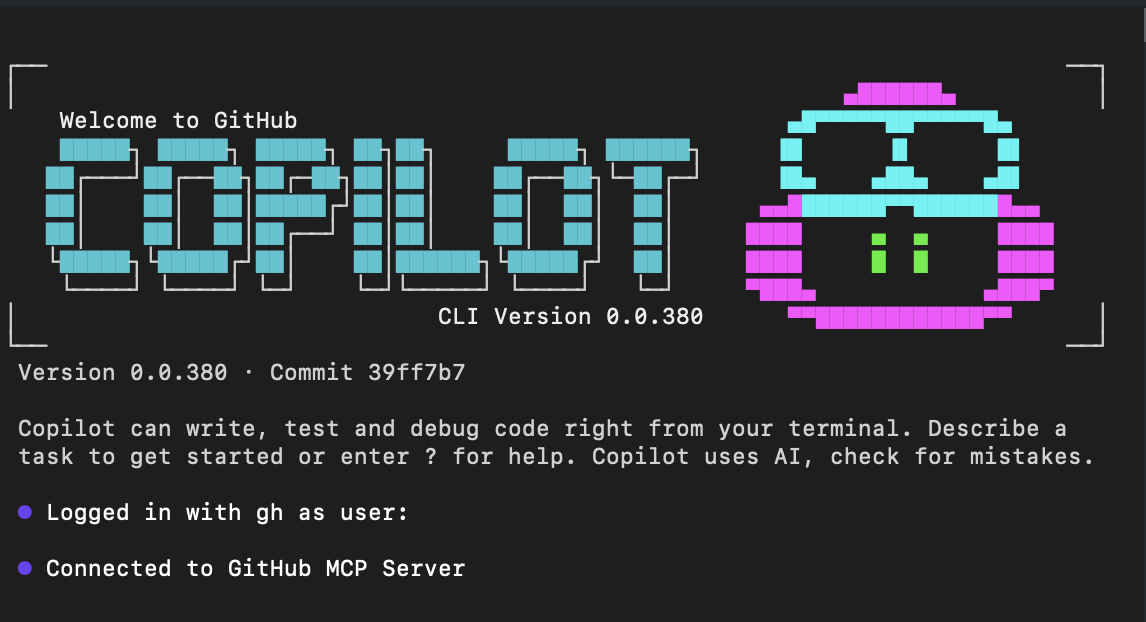 Copilot etkileşimli mod başlığının ekran görüntüsü.