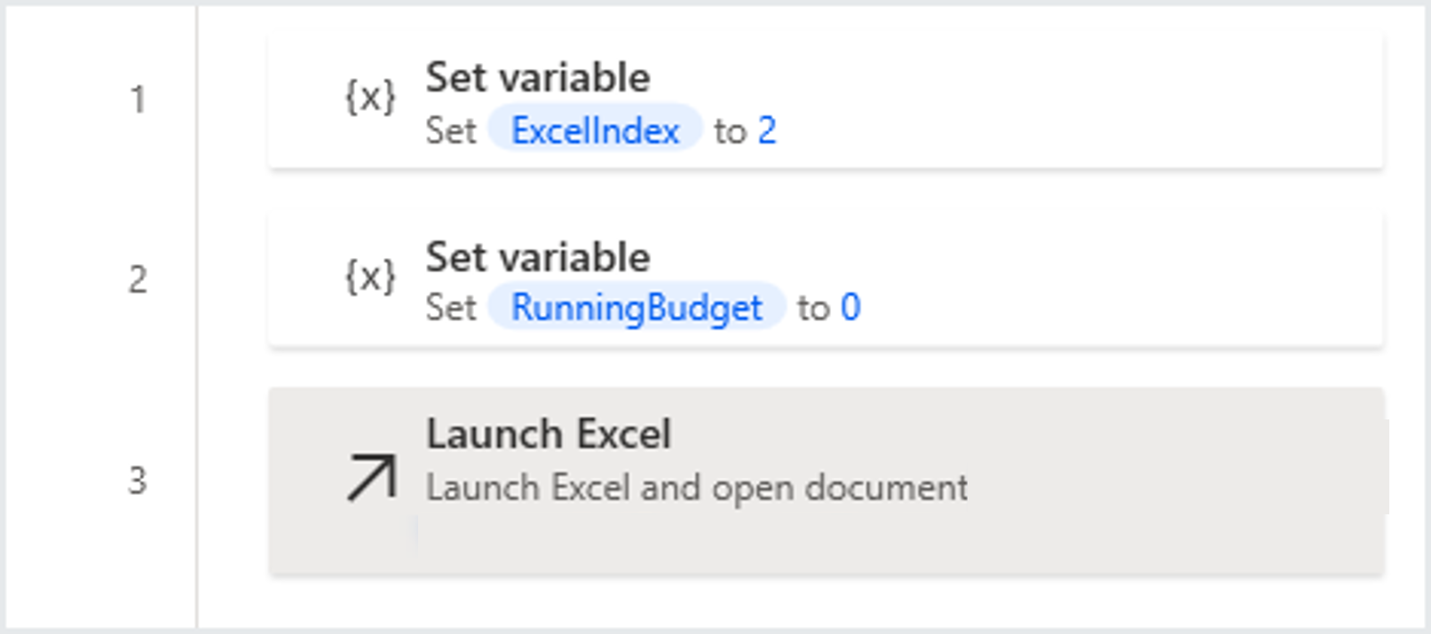 Screenshot of the workspace example.
