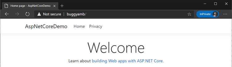Hoş geldiniz sayfasının ekran görüntüsü.