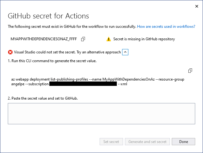 Eksik GitHub gizli anahtarlarını belirle