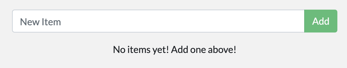 Düğmede yeni metin bulunan örnek uygulamayı gösteren ekran görüntüsü.