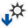 Parlaklık aşağı simgesi