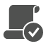 Check mark and document icon to show requirements are met