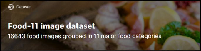 Gıda görüntüsü veri kümesi