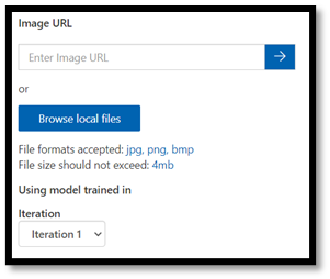 Test için görüntü seçme