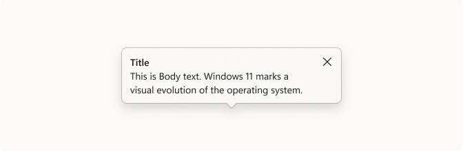 Sınırlı bir alanda Başlık yerine Gövde Güçlü kullanma örneği.