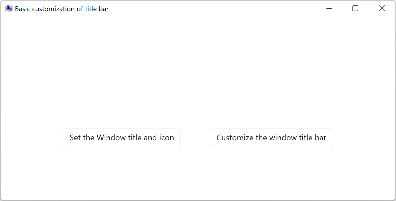 Özel uygulama simgesine sahip şablon uygulaması.