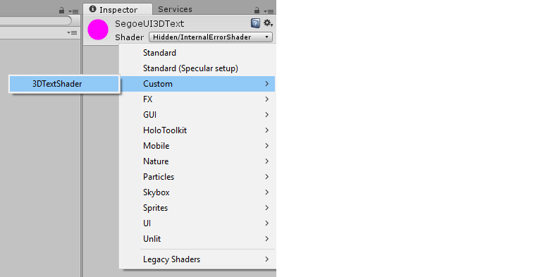 Gölgelendirici atama