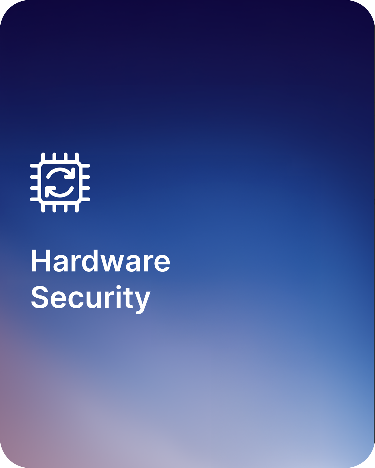 Cover of the hardware security chapter.