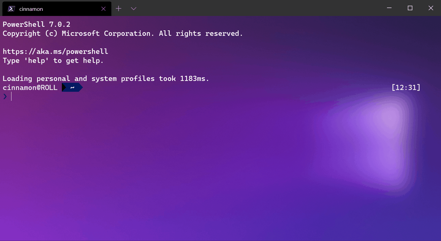 Windows Terminal sekmesi genişlik modu