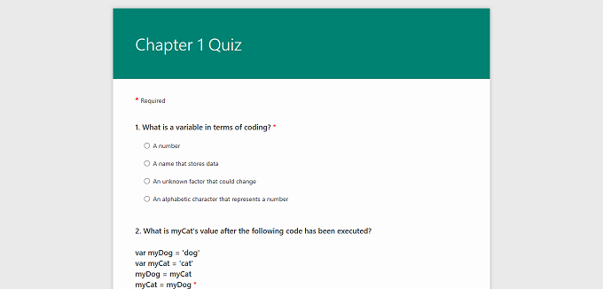 test uygulaması ekran görüntüsü