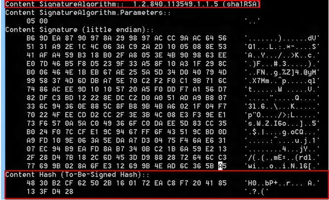 kötü amaçlı yazılımdan korunan hizmet sertifikası karması (certhash)