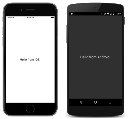 Özel Oluşturucular Merhaba Görünümü'nü üç kez ekran görüntüsü