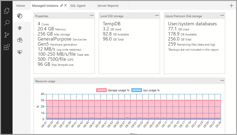 Azure sql managed instance extension azure data studio microsoft learn