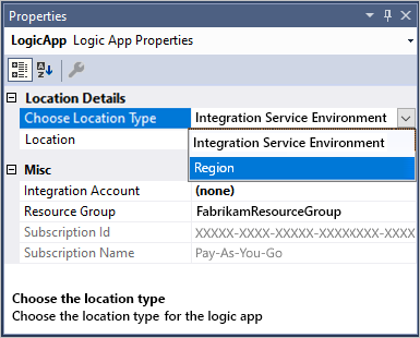 "Choose Location Type" property - change location type