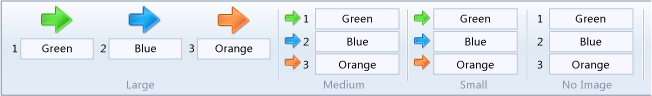 Ribbon text box controls