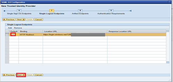 Configure Single Sign-On 7