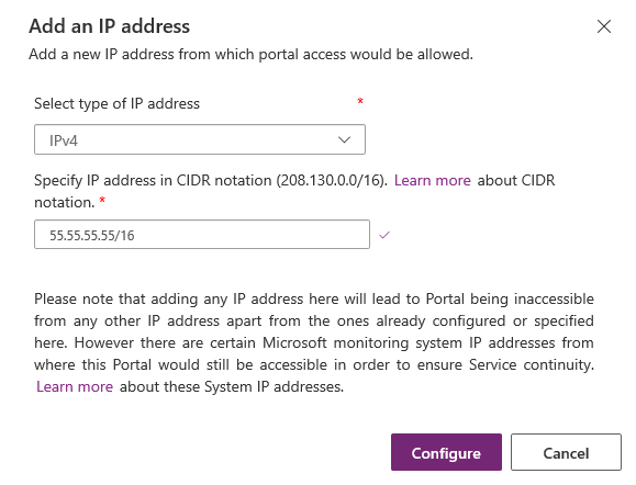 Додати IP-адресу.