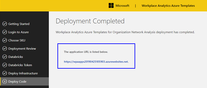 Azure Templates deployment.