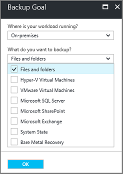 Configure files and folders