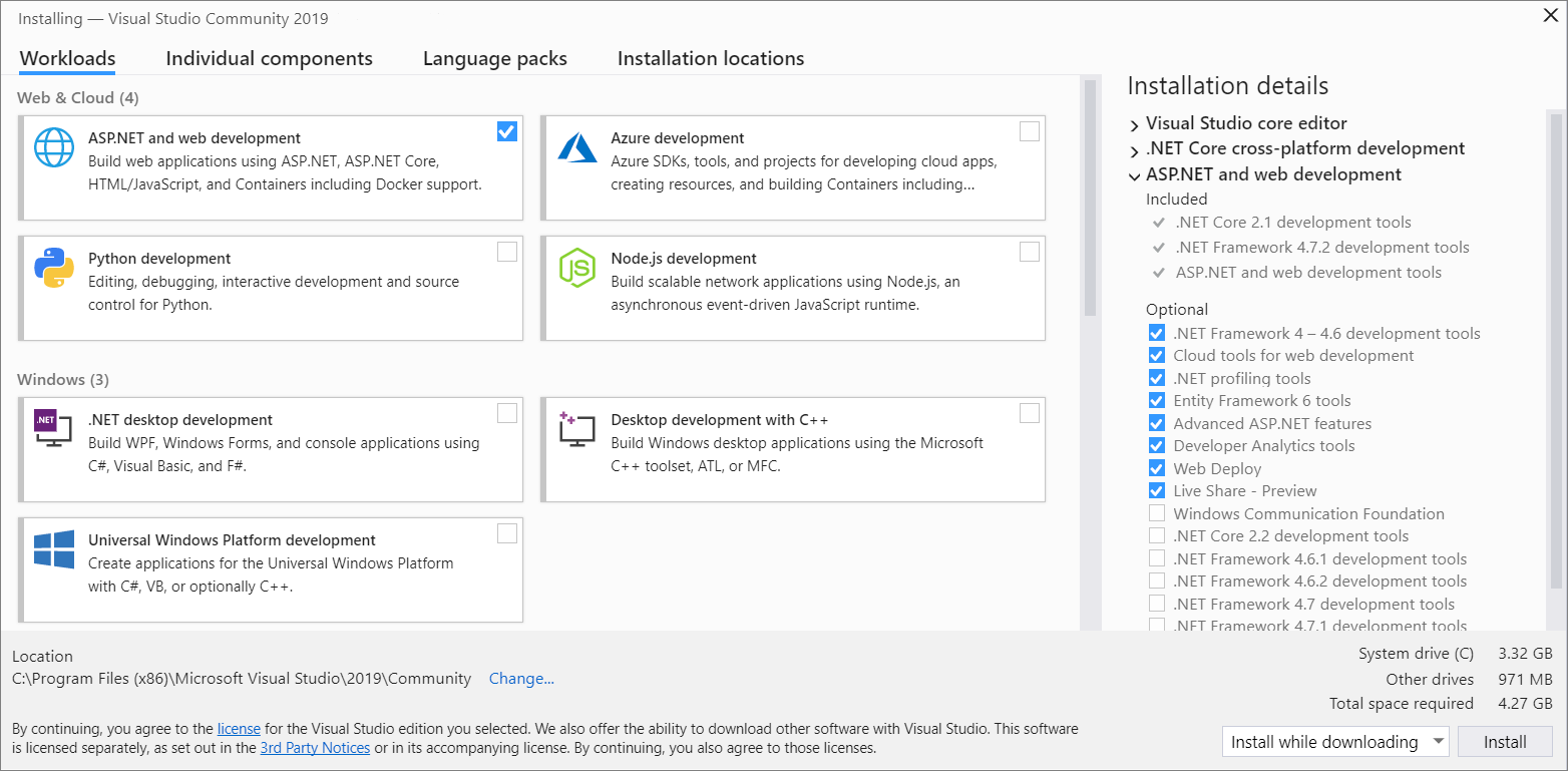 Install C and C++ support in Visual Studio | Microsoft Learn