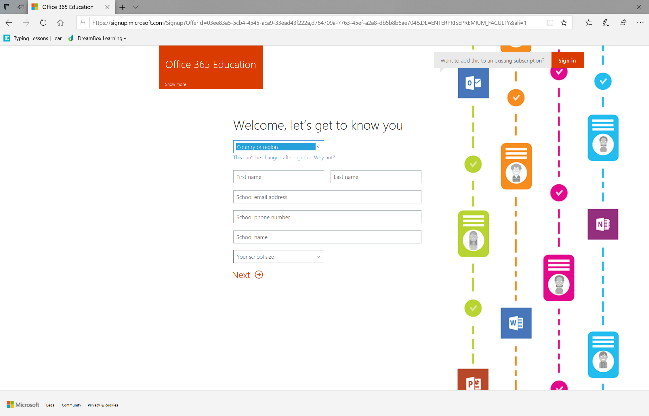 Create your office 365 tenant - M365 Education | Microsoft Learn