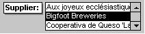 List box control