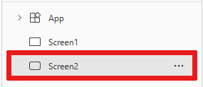 Ảnh chụp màn hình hiển thị màn hình mới được thêm vào dạng xem Cây của ứng dụng của bạn.