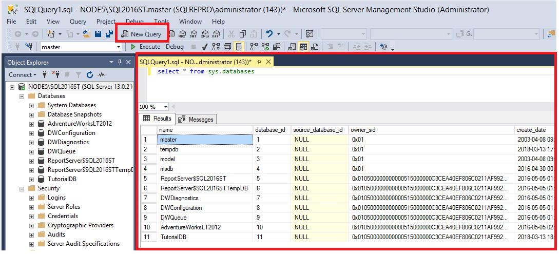 SSMS components and configuration" - SQL Server Management Studio (SSMS) |  Microsoft Learn