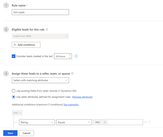 Screenshot of the Edit assignment rule pane showing sections modified.
