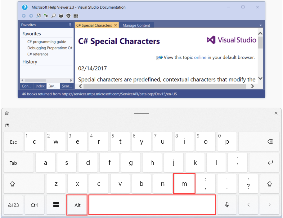 Accessibility of Help Viewer - Visual Studio (Windows) | Microsoft Learn