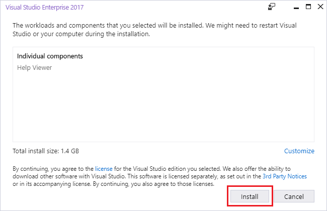 Install offline help - Visual Studio (Windows) | Microsoft Learn