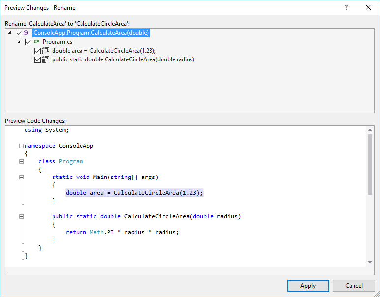 Preview code changes - Visual Studio (Windows) | Microsoft Learn