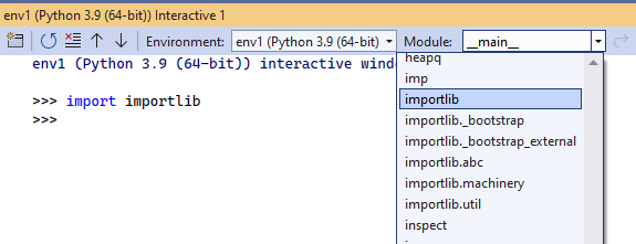 Use the Python Interactive Window (REPL) - Visual Studio (Windows ...