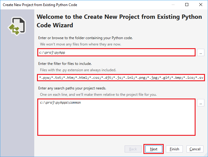 Quickstart - Create A Python Project From Code - Visual Studio (Windows) |  Microsoft Learn