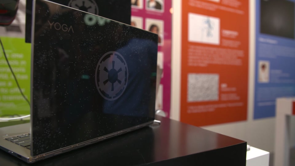 Device ready. Lenovo Star Wars ноутбук.