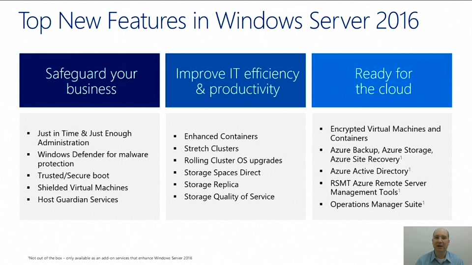 Windows Server 2016 in 10 Minutes | Microsoft Learn