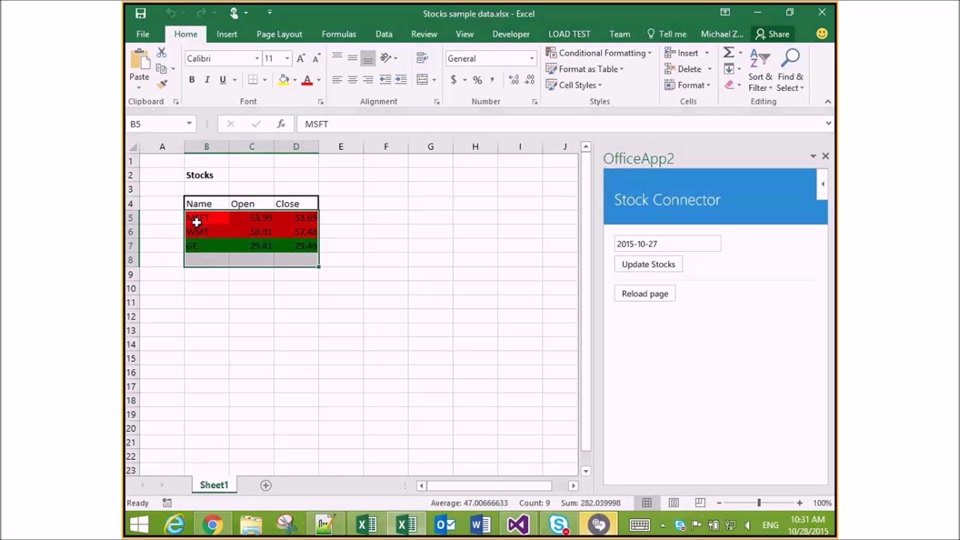 Tutorial completo del desarrollo de complementos de JavaScript de Excel |  Microsoft Learn