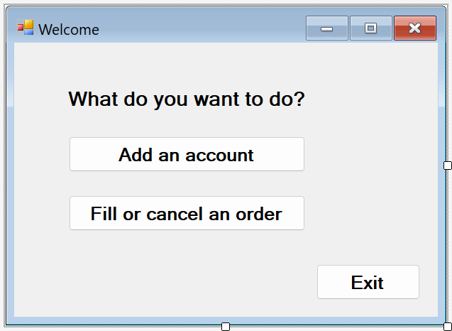SimpleAppNav Navigation dialog box