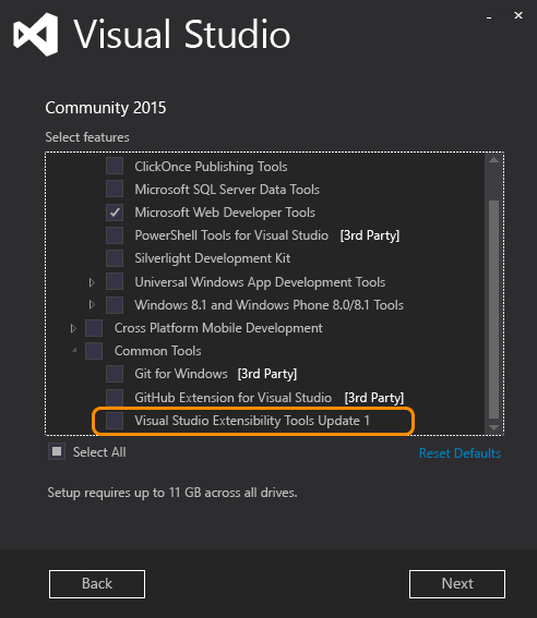 VSSDKInstall VSSDKInstall