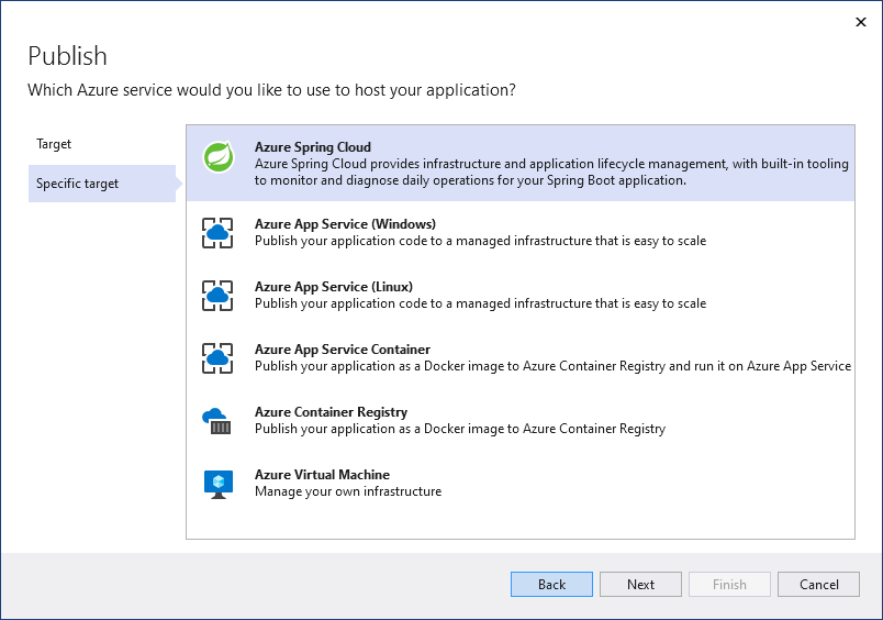 Deploy your Steeltoe applications to Azure Spring Cloud