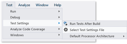 RunSettings-1 Enabling a run settings file