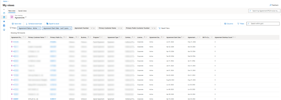 New filter experience.