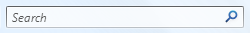 screen shot of a search box