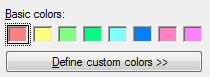 screen shot of labels with 'b' and 'd' underlined