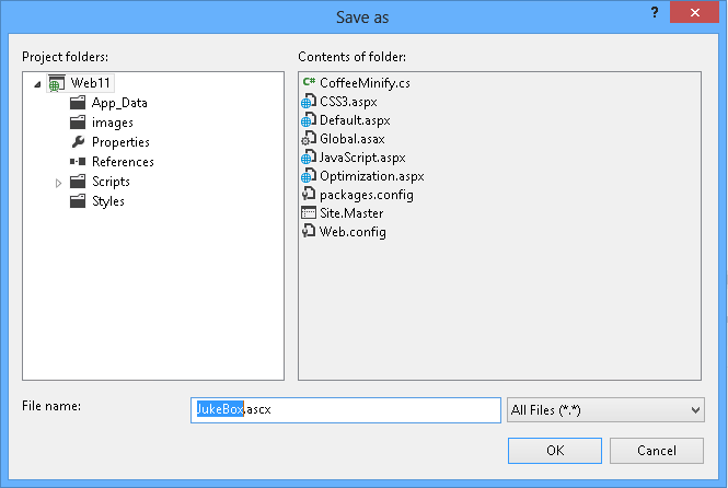 擷取的使用者控制項 儲存擷取的使用者控制項儲存