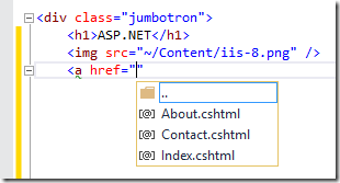 新无对话框的 Fluent 键入的屏幕截图，即选择器可适当筛选文件列表。示例演示 h t m l 链接。